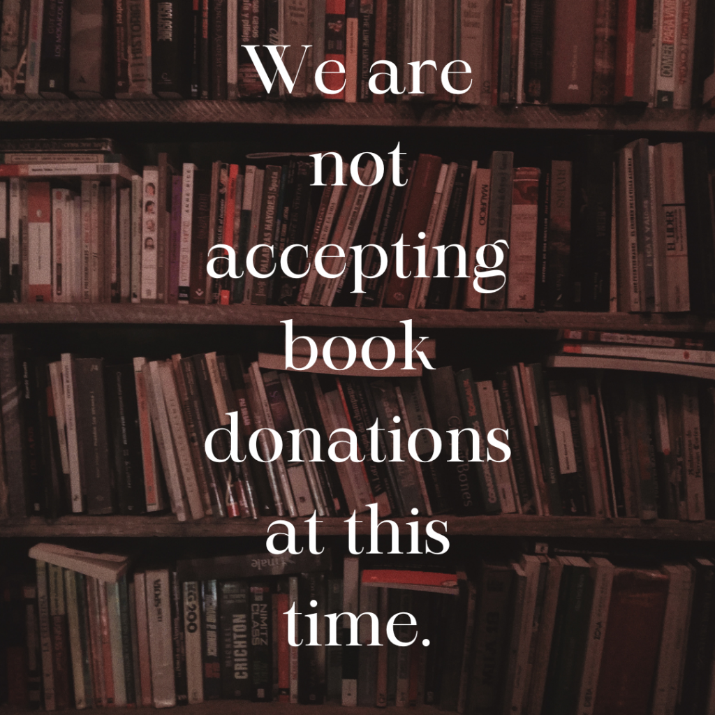Book Sales & Donations Goodnow Library