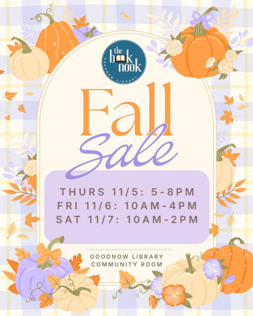 Book sale graphic
